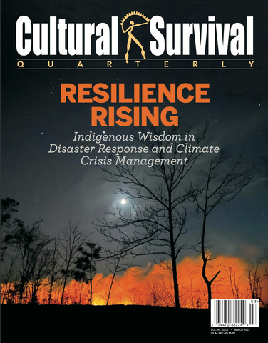 CSQ 49-1. Resilience Rising: Indigenous Wisdom in Disaster Response and Climate Crisis Management