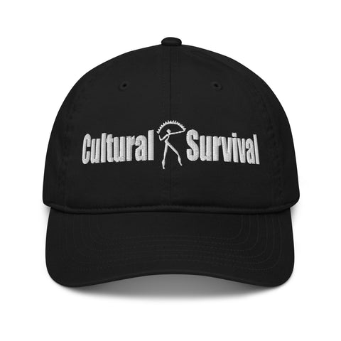 Organic Baseball Hat: Cultural Survival Logo