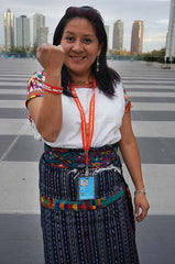 Indigenous Rights Radio snap bracelet USB drive